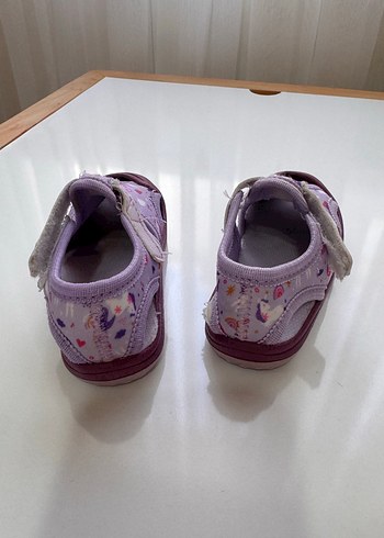 Kız Çocuk Kahverengi Yılan Desenli Sıcak Terlik - Görsel 3