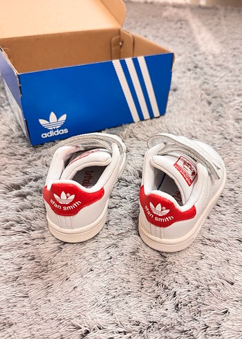 Kız çocuk Adidas stan smith Spor Ayakkabı - Görsel 3