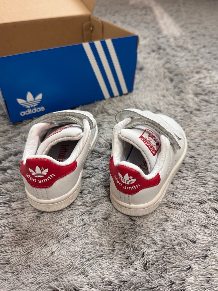 Kız çocuk Adidas stan smith Spor Ayakkabı - Görsel 2