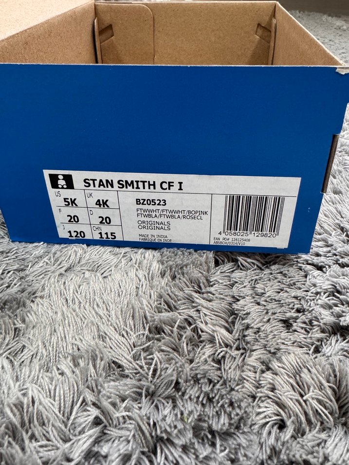 Kız çocuk Adidas stan smith Spor Ayakkabı - Görsel 5