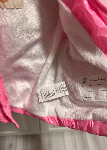 Bg store kız bebek pembe mont - Görsel 3