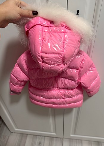 Bg store kız bebek pembe mont - Görsel 7