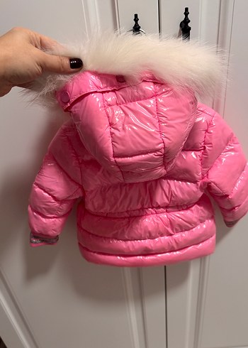 Bg store kız bebek pembe mont - Görsel 8