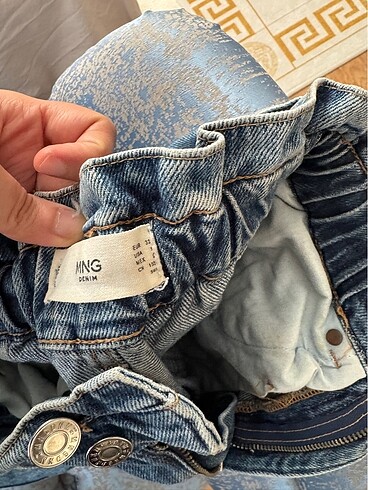 Mango mom jean yüksek bel