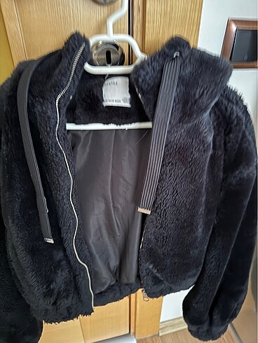 xs Beden BERSHKA crop kürk