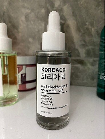 KOREACO siyah nokta ve akne ampülü