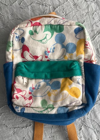 Zara Renkli Mickey Mouse Çocuk çanta