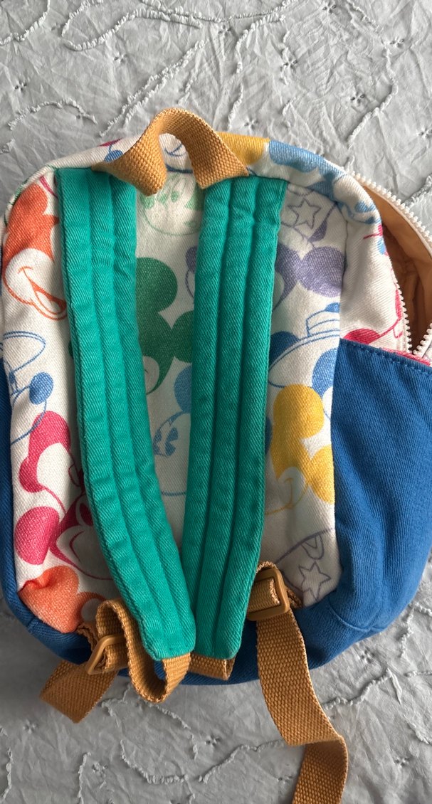 Zara Renkli Mickey Mouse Çocuk çanta - Görsel 3