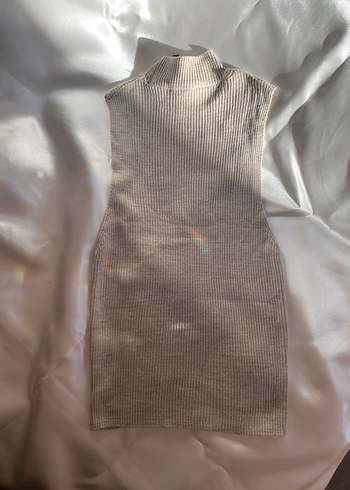 Bej Yarım Balıkçı Yaka bluz - Görsel 2