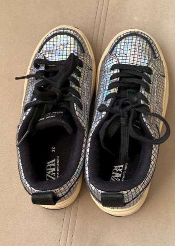 Kızlar için Yılan Desenli Çok Renkli Spor Ayakkabı - Görsel 3