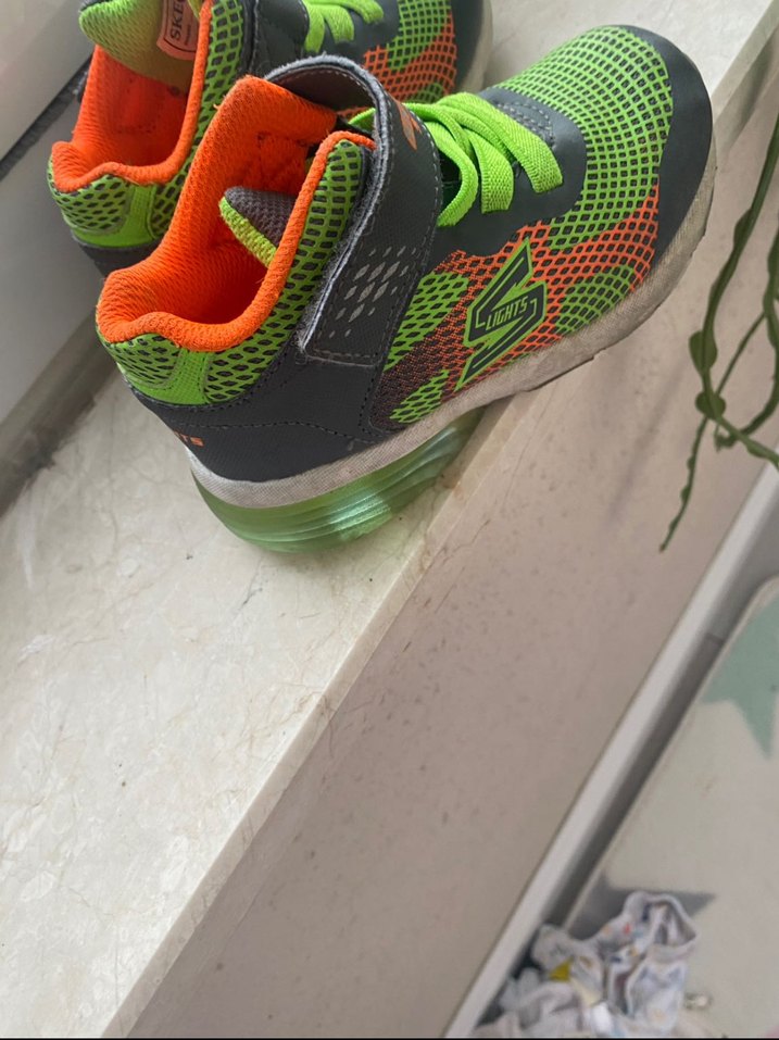 Yeşil Renkli Erkek Çocuk Sneakers - Görsel 4