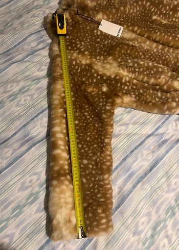 Bershka suni kürk ceket - Görsel 4