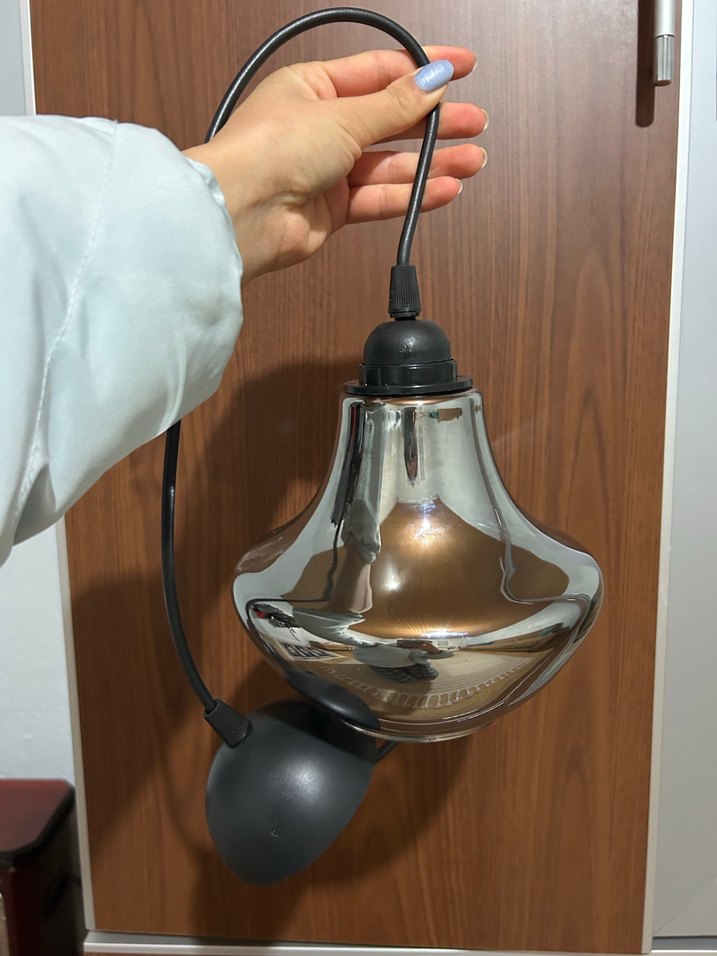 Gri Cam Sarkıt Lamba - Görsel 3