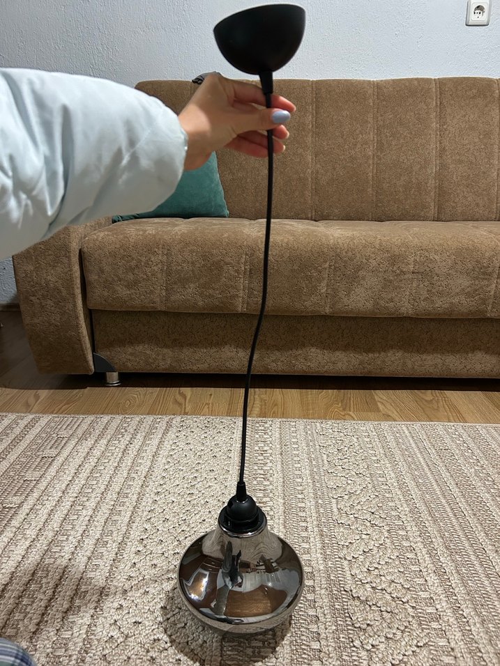 Gri Cam Sarkıt Lamba - Görsel 2