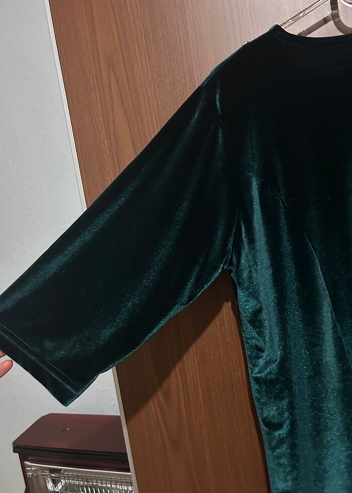 KADİFE ELBİSE - Görsel 5