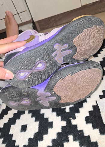 Nike Mor Bağcıklı Basketbol Ayakkabısı orjinal ürün - Görsel 5