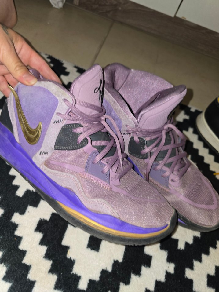 Nike Mor Bağcıklı Basketbol Ayakkabısı orjinal ürün - Görsel 2