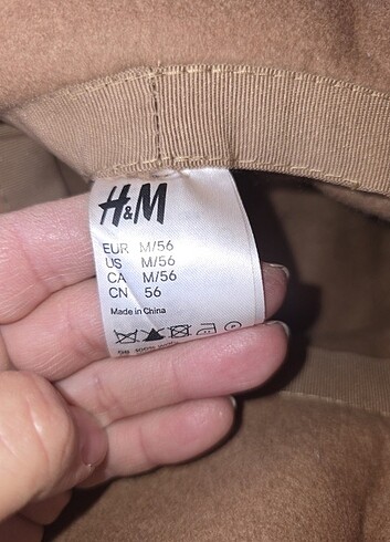 H&M H&M marka kaşmir çok şık şapka 