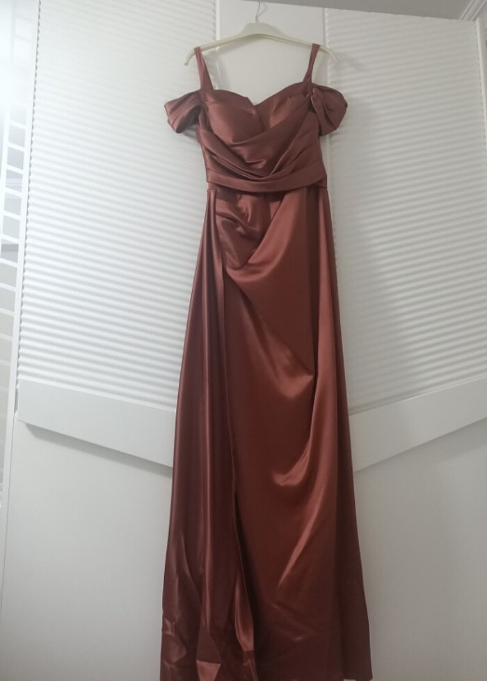 Tertemiz 38 beden abiye sadece birkez kullandım - Görsel 2