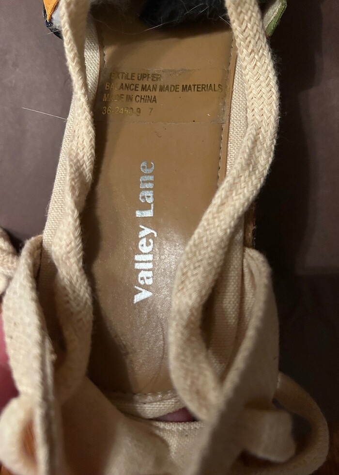 Amerika?dan espadril - Görsel 2