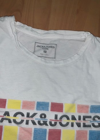 Jack & Jones Baskılı Beyaz Erkek Tişört - Görsel 3