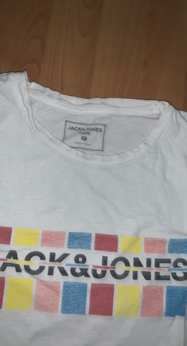 Jack & Jones Baskılı Beyaz Erkek Tişört - Görsel 3