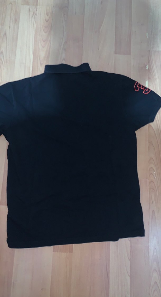 Erkek Siyah Kısa Kollu Polo Tişört - Görsel 5