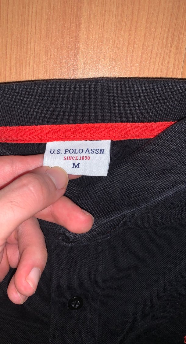 Erkek Siyah Kısa Kollu Polo Tişört - Görsel 3