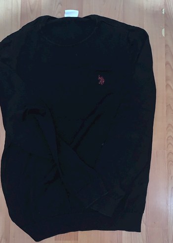 Siyah Erkek Uzun Kollu Polo Tişört - Görsel 2