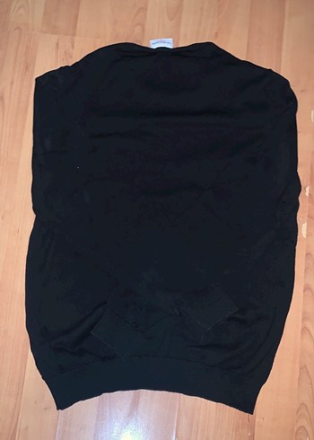 Siyah Erkek Uzun Kollu Polo Tişört - Görsel 4