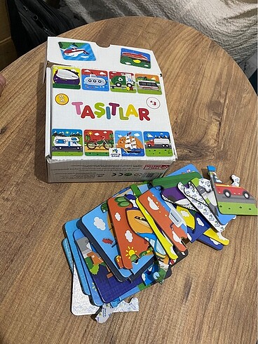 Taşıtlar 2 parçalı puzzle
