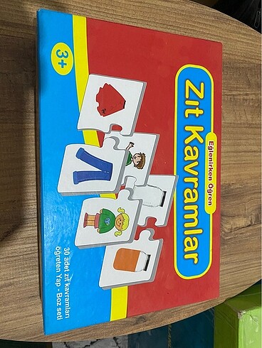 Diğer Zıt kavramlar puzzle eşleştirme