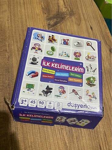 İlk kelimelerim kartları