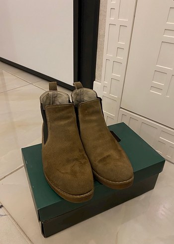 Kahverengi Erkek Sokak Stili Bot - Görsel 4