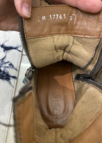 Kahverengi Deri Tokalı Erkek Bot - Görsel 5