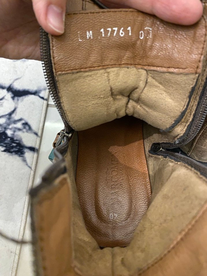 Kahverengi Deri Tokalı Erkek Bot - Görsel 5