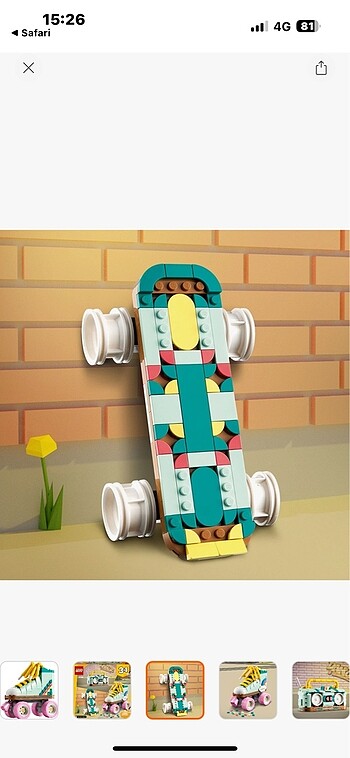 Diğer Paten radyo kaykay Lego