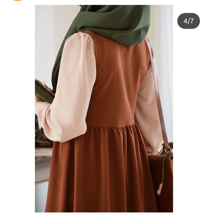 Kahverengi Deri Kemerli Uzun jile - Görsel 4