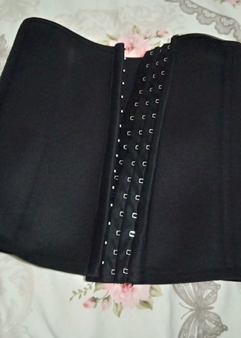 Siyah Midi karın düzleyici bel şekillendirici Korse - Görsel 7