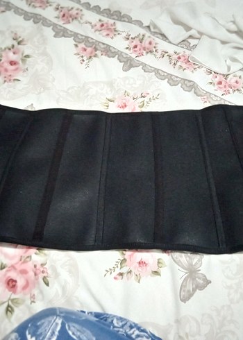 Siyah Midi karın düzleyici bel şekillendirici Korse - Görsel 9