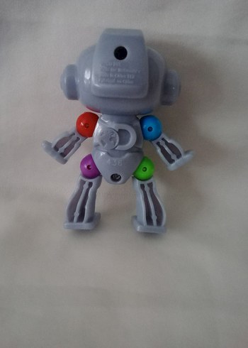 Beden Gri Renkli Robot Figür Oyuncak