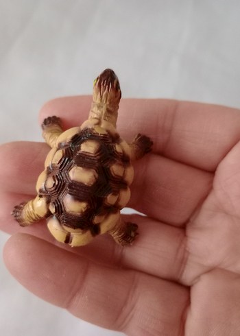 Renkli Kahverengi Kaplumbağa Figürü - Görsel 4