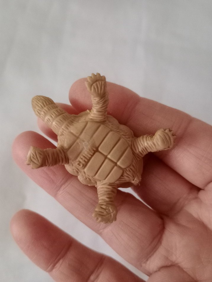 Renkli Kahverengi Kaplumbağa Figürü - Görsel 5