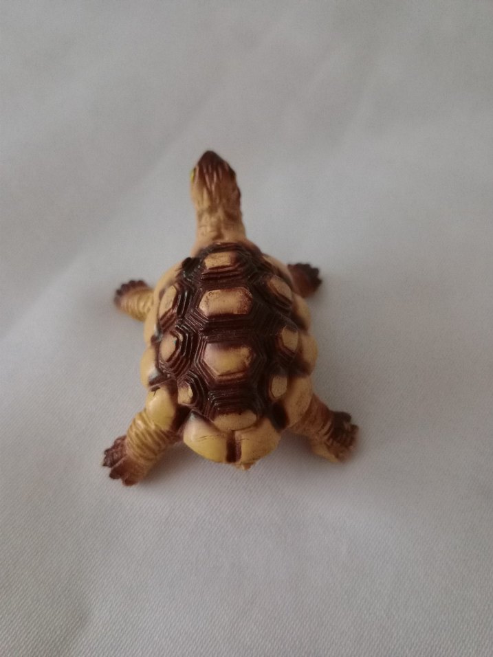 Renkli Kahverengi Kaplumbağa Figürü - Görsel 3