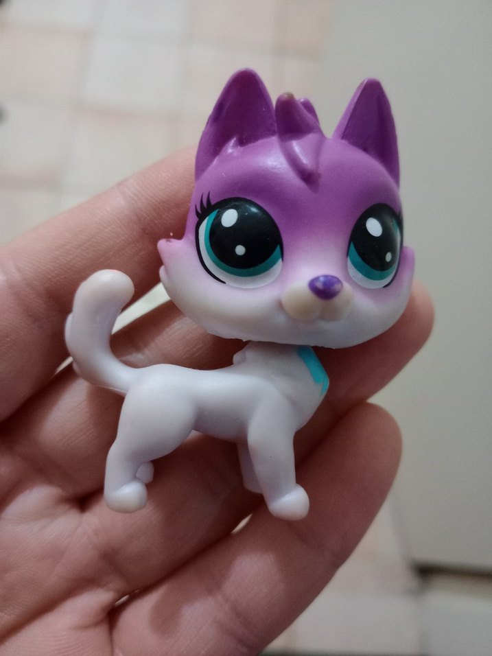 Mor Pastel Renkli Sevimli Aksiyon Figürü - Görsel 2