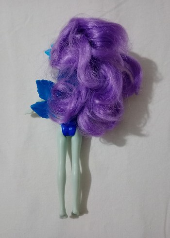 Mor Saçlı Renkli Kelebek Bebek - Görsel 2