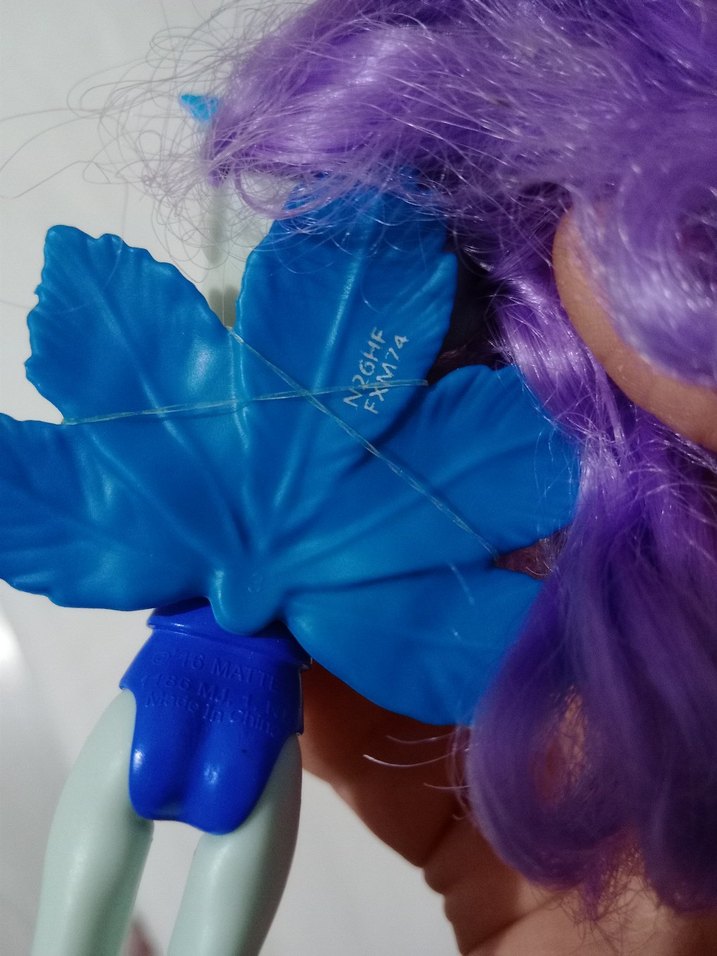 Mor Saçlı Renkli Kelebek Bebek - Görsel 5