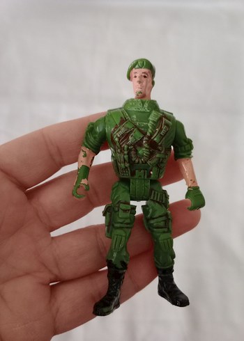 Askeri Tarzda Yeşil Aksiyon Figürü - Görsel 4