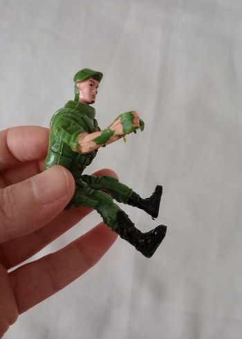Askeri Tarzda Yeşil Aksiyon Figürü - Görsel 3