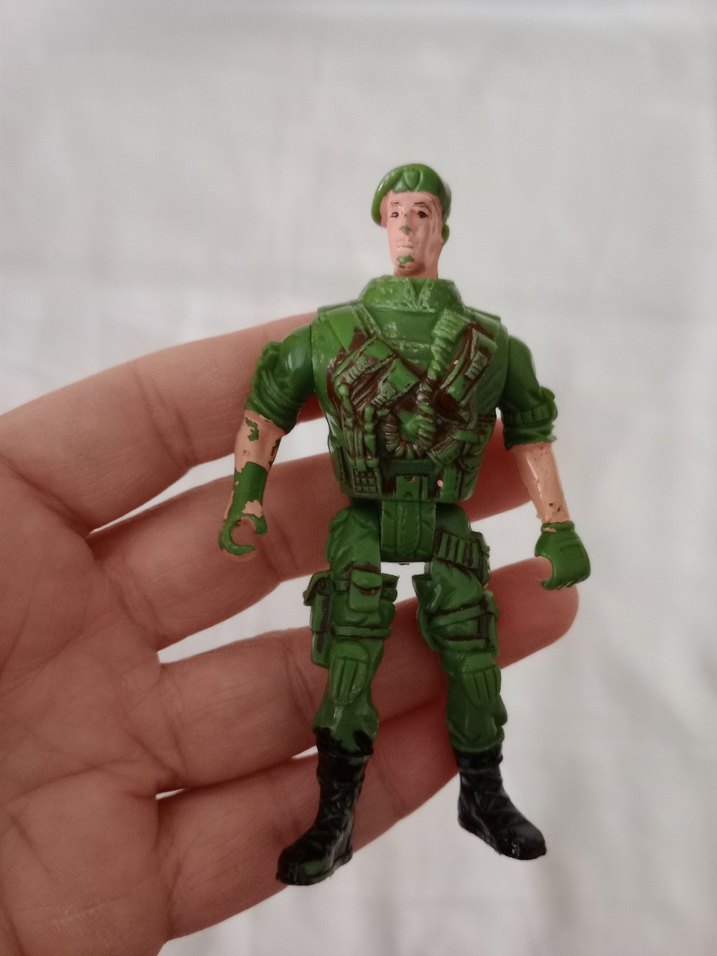Askeri Tarzda Yeşil Aksiyon Figürü - Görsel 4